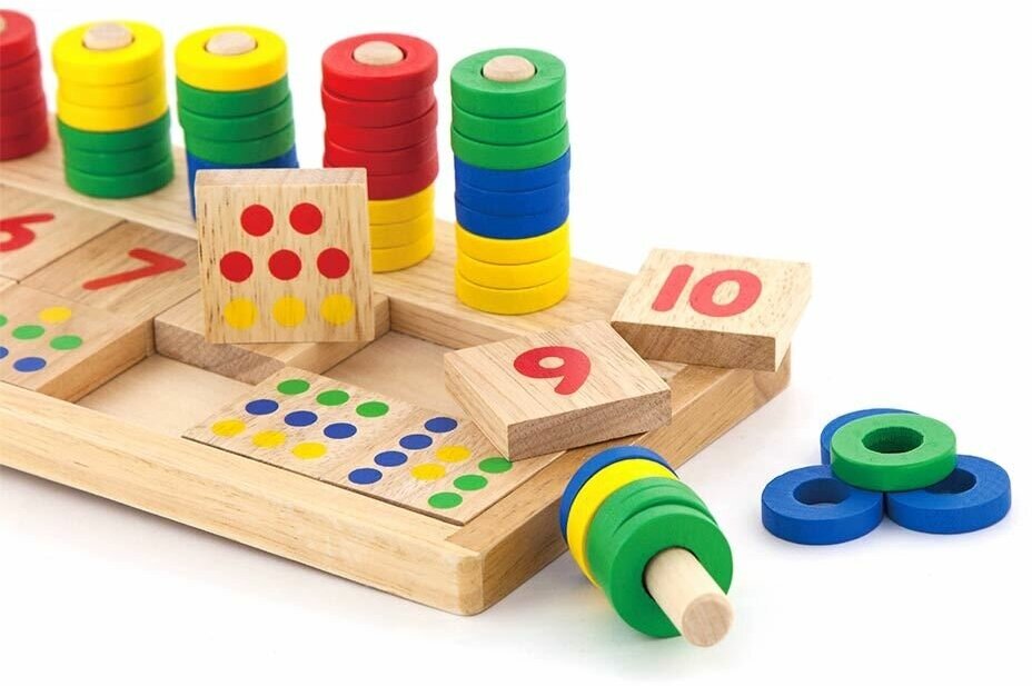 Игровой набор Viga Toys Цифры и счет (59072) - фото №8