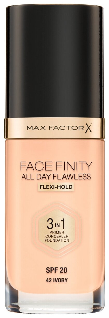 Max Factor Праймер Facefinity 3 in 1 Foundation 42 Ivory