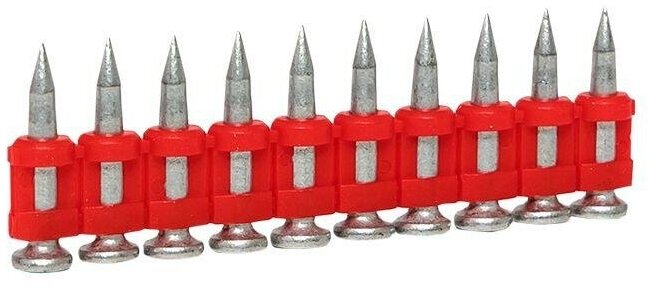 Гвозди кованные для монтажного пистолета по бетону металлу (тип CN) Bullet Type d3мм дл.22мм цинкование (уп.1000шт) Expert EKF cpn-3022bp