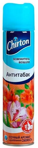 Освежитель воздуха CHIRTON 300мл Антитабак