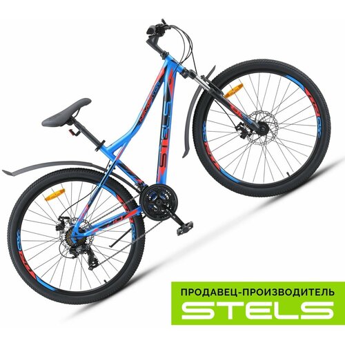 Велосипед горный Navigator-710 MD 275 V020 Синий-чёрный-красный рама 18 архив 3008000₽