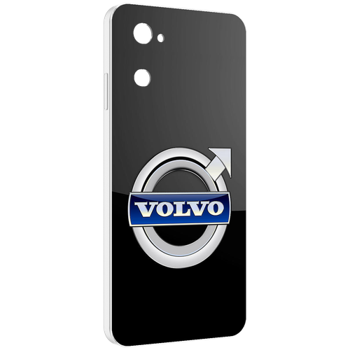 Чехол MyPads volco вольво 2 мужской для UleFone Note 12 / Note 12P задняя-панель-накладка-бампер