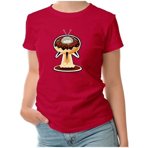 фото Футболка roly, размер l, красный