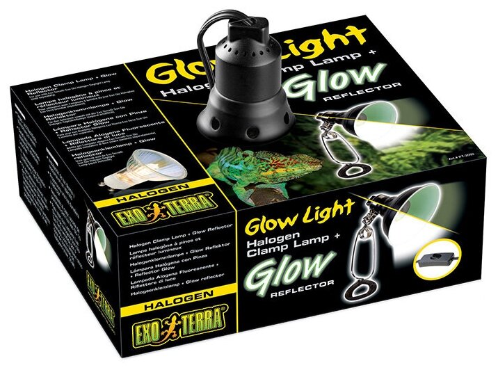 Светильник ExoTerra Glow Light навесной галогеновый