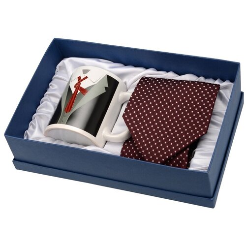 Набор: кружка и галстук Утро джентльмена