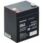Аккумуляторная батарея Pitatel HR5-12 для ИБП, детского электромобиля, мотоцикла, опрыскивателя, эхолота, AGM VRLA 12V 5Ah - изображение