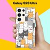 Силиконовый чехол на Samsung Galaxy S23 Ultra TOP 30 - изображение