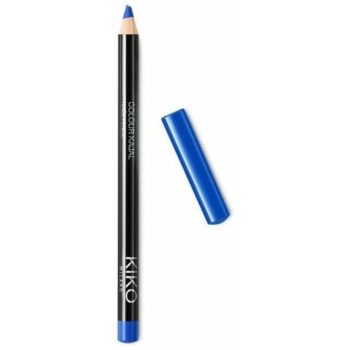 KIKO MILANO Карандаш-каял для нанесения на внутренний контур века Colour Kajal (14 Dream In Blue) цветной карандаш для внутреннего и внешнего века kiko milano smart colour eyepencil 1 12 мл