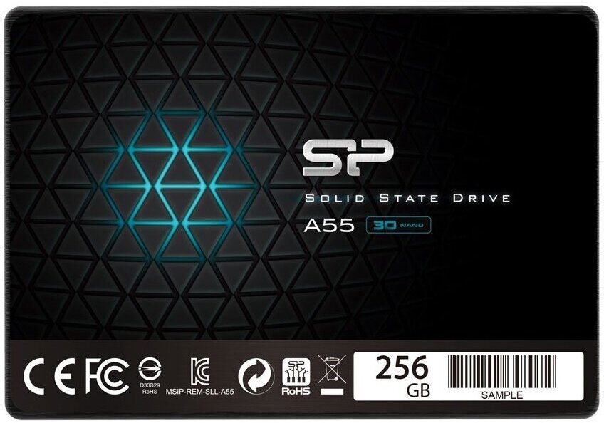 Твердотельный накопитель SSD Silicon Power Накопитель Ace A55 256Gb
