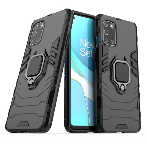 фото Чехол-бампер mypads для oneplus 8t противоударный усиленный ударопрочный черный