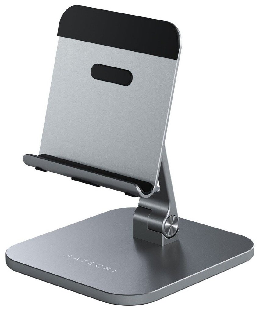 Подставка Satechi Aluminum Desktop Stand для iPad Pro - Space Gray. Материал алюминий.