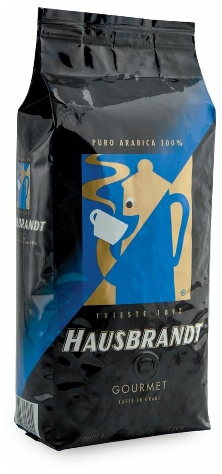 Кофе в зернах Hausbrandt Gourmet (Гурмэ, Гурман), 500г - фотография № 1