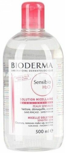 Bioderma Сенсибио Н2О очищающая мицеллярная вода 100 мл (Bioderma, ) - фото №17