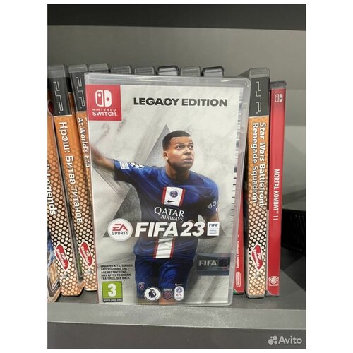 игра nintendo switch fifa 23 legacy edition русская версия FIFA 23 Nintendo Switch (рус.)