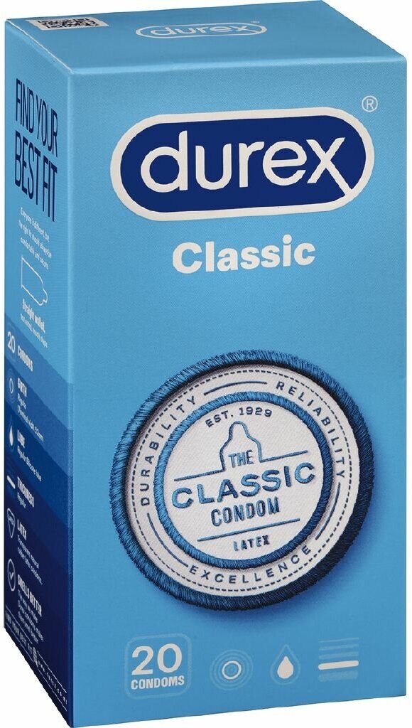 Презервативы Durex Classic классические, 12 шт - фото №12