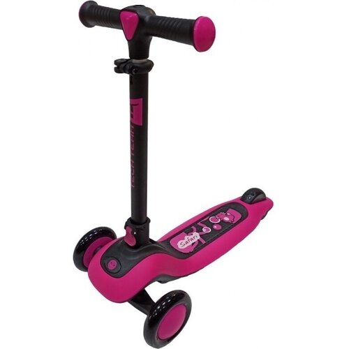 Детский самокат TECH TEAM SAFARI pink 1/4 NN010196 NN010196 самокат tech team tt surf girl white pink 2004220276250