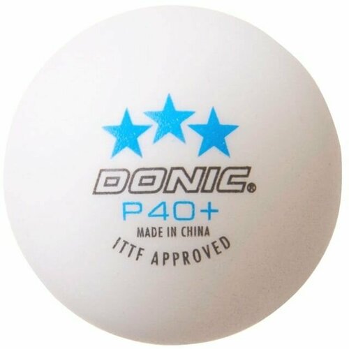 Мяч для настольного тенниса Donic Р40+ 3* (3 шт.) World Chapmions
