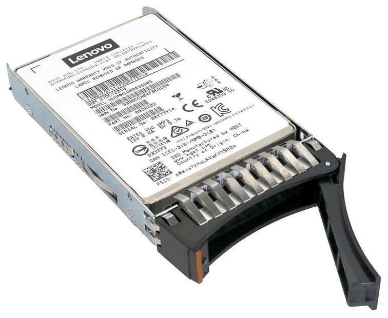 Жесткий диск Lenovo TCH TS ThinkSystem 2.5" 2TB 7.2K SATA 6Gb Hot Swap 512e HDD (SR950/SR670/SR590/SR860/ST250/SR250/ST550/SR950/SN850/SN55 - фото №1