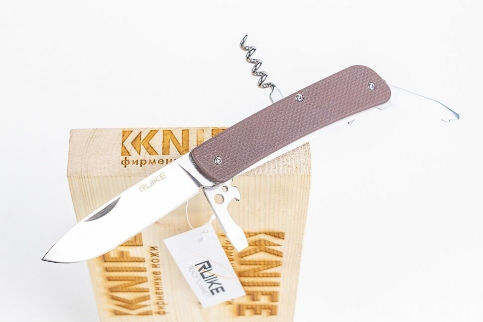 Нож швейцарский Ruike - фото №13