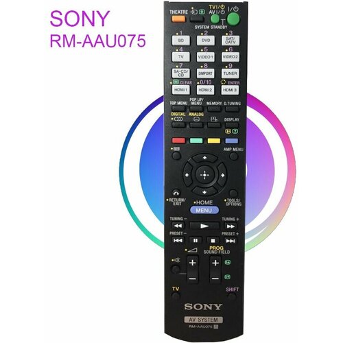 Пульт SONY RM-AAU075, для AV-ресивер Sony STR-DN610 3D