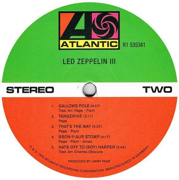 Led Zeppelin Led Zeppelin lll (Deluxe Edition) Виниловая пластинка Warner Music - фото №5