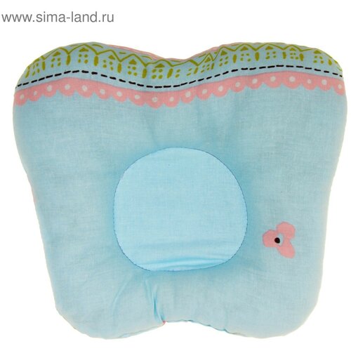 Подушка анатомическая бабочка цвет микс поплинаэрофайбер 130гм хлопок 100 460₽