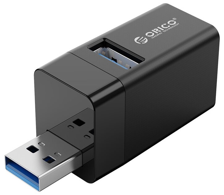 USB-концентратор ORICO MINI-U32 разъемов: 3
