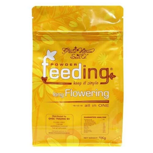 Удобрение Powder Feeding Long Flowering 1 кг удобрение green house feeding feeding long flowering 0 5 кг