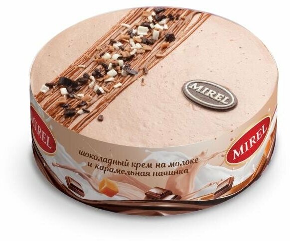 Торт муссовый Mirel Шоколадное молоко