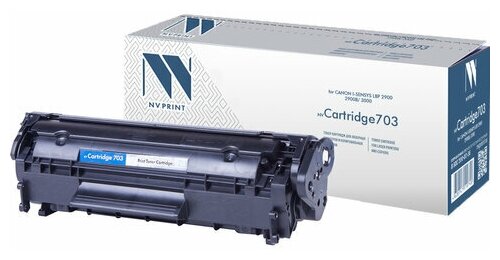 Картридж лазерный NV PRINT (NV-703) для CANON LBP-2900/3000, ресурс 2000 страниц, черный
