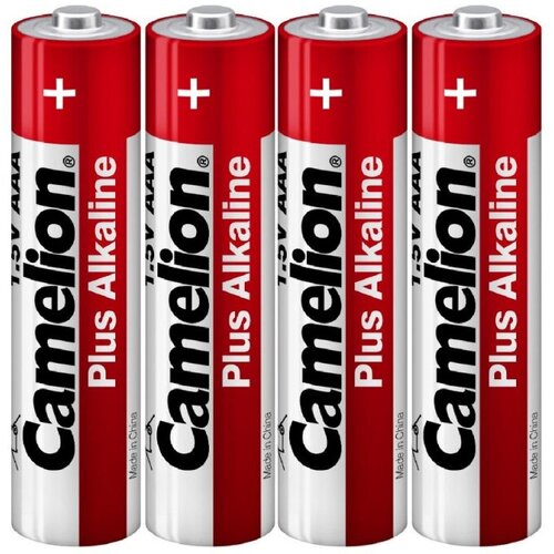 Батарейка Camelion, Plus Alkaline, AAA, 4 шт батарейка energizer alkaline power aaa в упаковке 4 шт