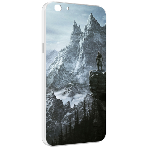 Чехол MyPads The Elder Scrolls V Skyrim для Oppo A77 / F3 (2017 год) задняя-панель-накладка-бампер чехол mypads the elder scrolls v skyrim для itel a48 задняя панель накладка бампер