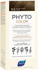 PHYTO PhytoColor краска для волос Coloration Permanente, 6.3 Темный золотистый блонд