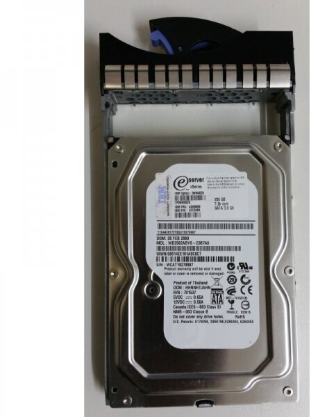 Жесткий диск IBM 42C0484 250Gb 7200 SATAII 3.5" HDD