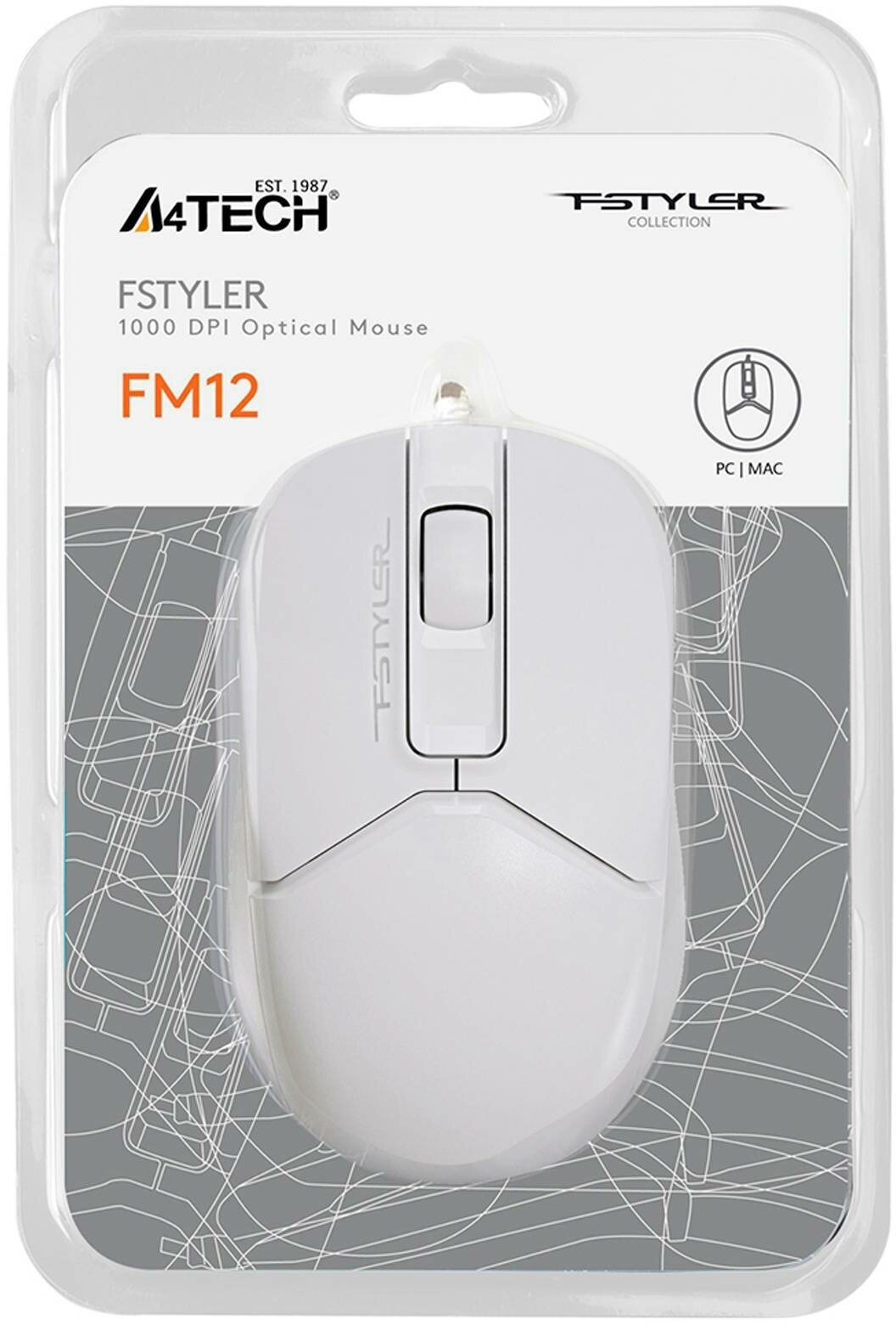 Мышь A4Tech FSTyler FM12S