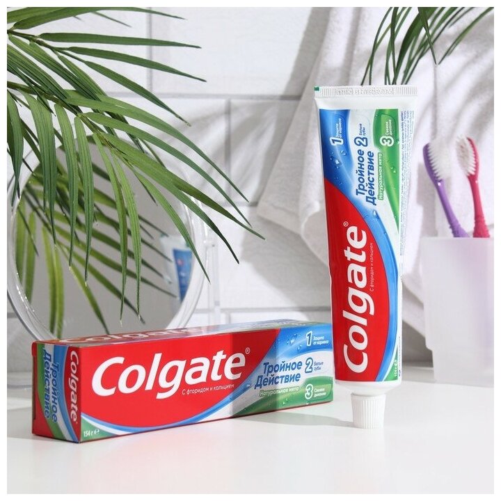 Зубная паста Colgate "Тройное действие", 100 мл