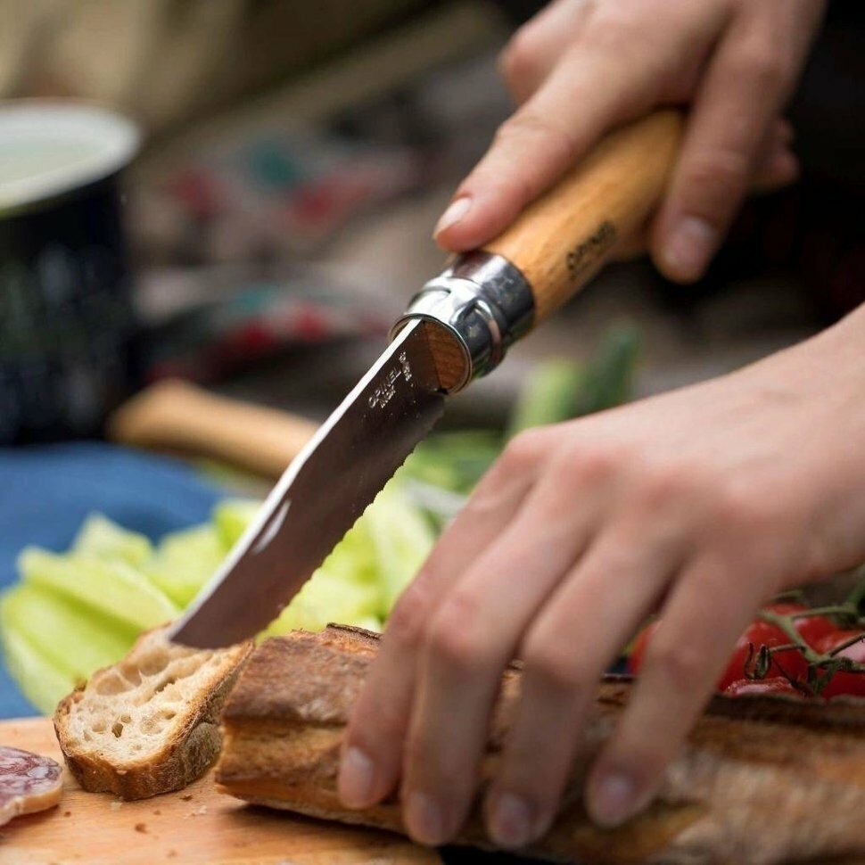 Нож перочинный Opinel 12VRI (001084) 280мм дерево - фото №14
