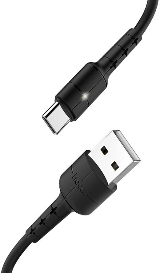 Кабель USB HOCO X30 Star для Type-C, 2А, 1.2м, черный