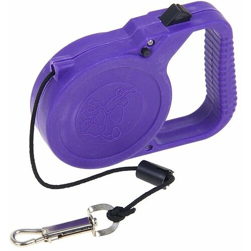Рулетка малая эконом 3 м до 18 кг фиолетовая 566₽