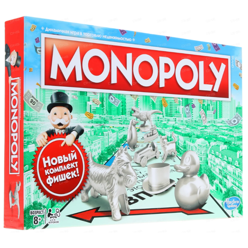 Настольная игра  Monopoly Классическая. Обновленная