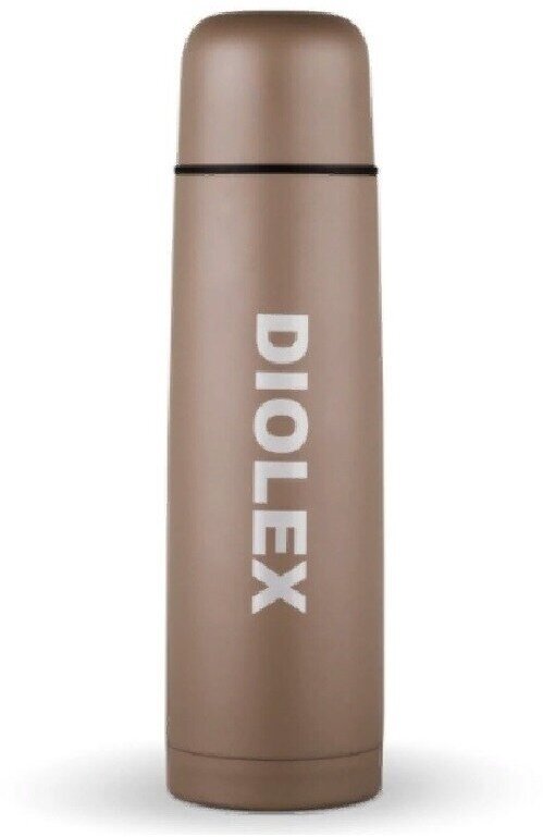 Термос цветной Diolex Dx-750-2c, 750 мл, какао . - фотография № 3
