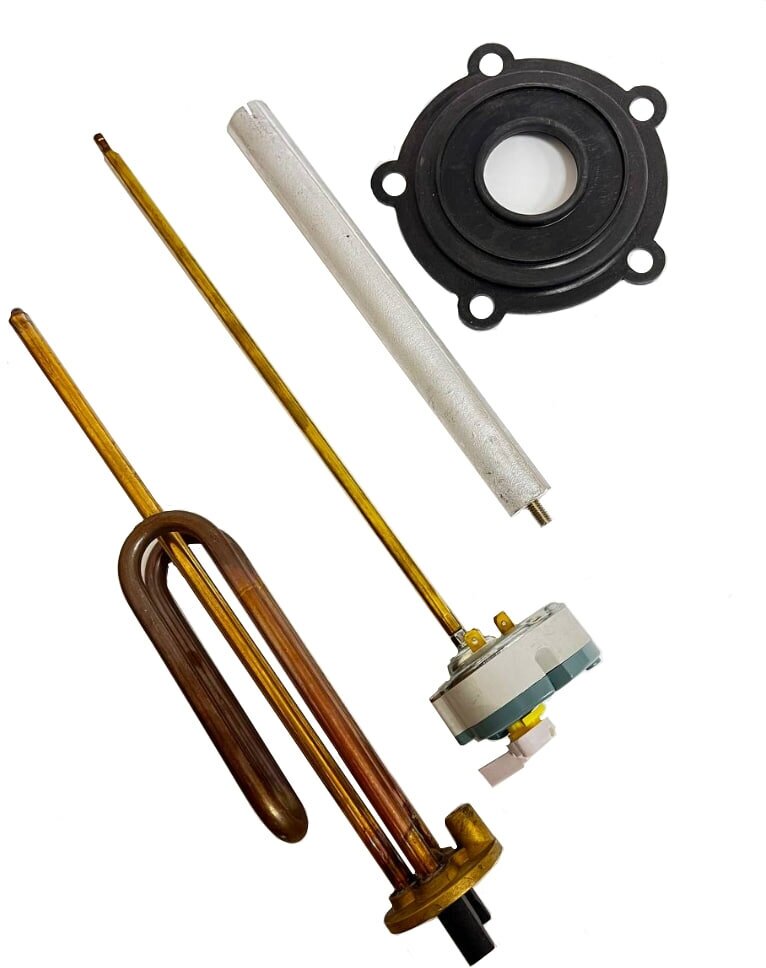 Ремкомплект тэн для термекс  аква версо  электролюкс 1500W в Комплекте с магниевым анодом и прокладкой И термостатом