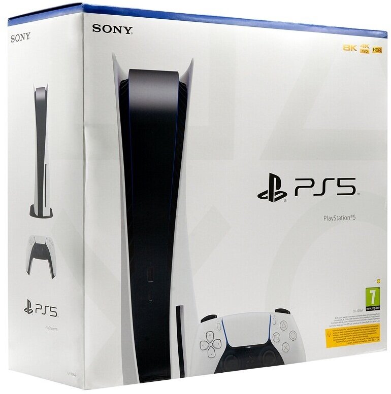 Игровая консоль PlayStation 5, белый (CFI - 1216A) 3-я ревизия