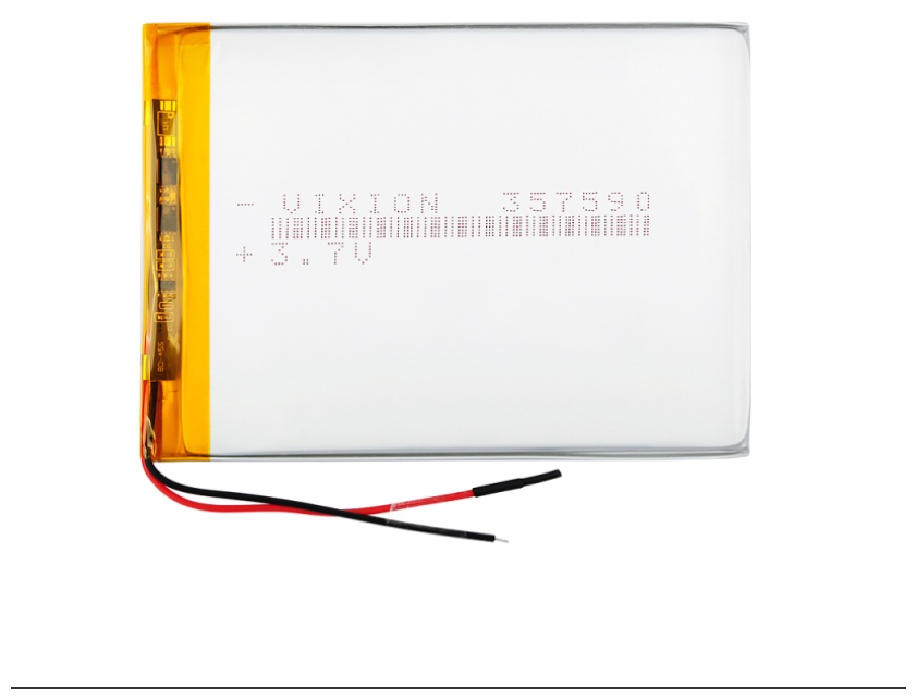 Аккумулятор для планшета / телефона , батарея универсальная 3,5x75x90 mm 3000mAh 3,7V Li-Pol Vixion