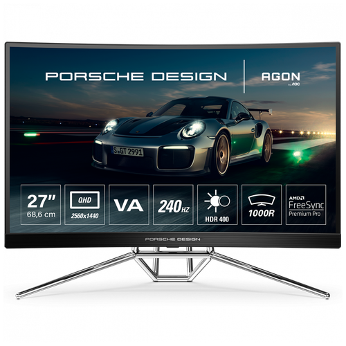 Игровой монитор AOC AGON PD27 PORSCHE DESIGN