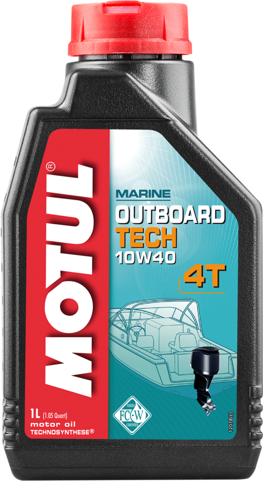 Моторное масло MOTUL OUTBOARD TECH 4T 10W40 (1л)