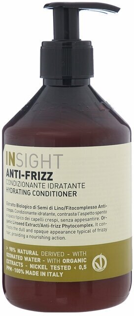 INSIGHT PROFESSIONAL Anti-Frizz Кондиционер для кудрявых и вьющихся волос, 400 мл