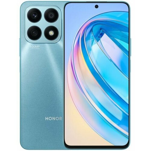 Сотовый телефон Honor X8A 6/128Gb Cyan Lake сотовый телефон honor x6a 4 128gb cyan lake