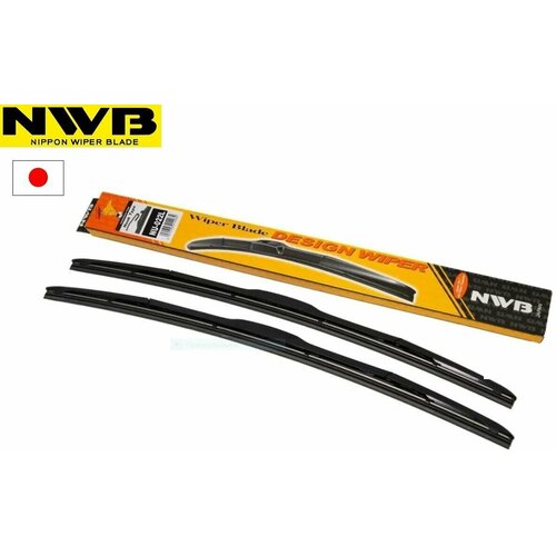 Щетки стеклоочистителя NWB 650мм+480мм, гибридные, 2шт под Крючок, пр-во Япония