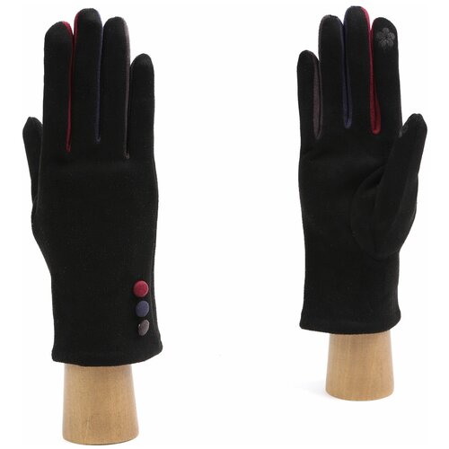 фото Перчатки fabretti, демисезон/зима, размер 7, красный, черный